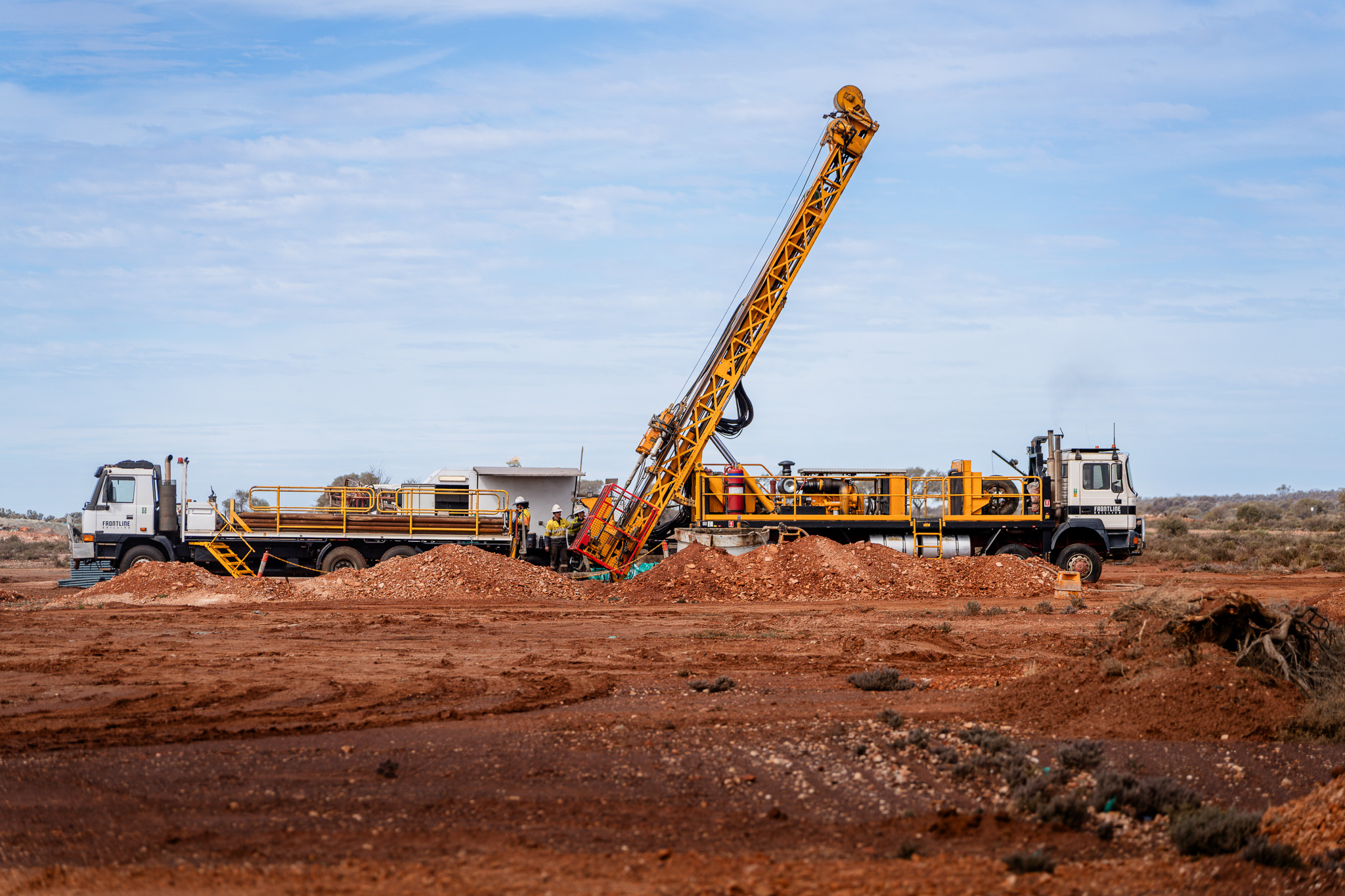 Frontline Drilling for Gorilla Gold